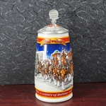 Beer Stein, Anheuser-Busch, CS389 Budweiser Holiday 1999, Signature Edition, Type 1