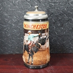 Beer Stein, Anheuser-Busch, GM25 Saddle Bronc Riding, Type 1