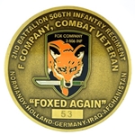 101st Airborne Division (Air Assault), 506th Infantry Regiment "White Currahee"(♠)F Company, 2nd Battalion