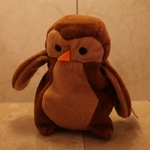 Hoot, 4th Gen Swing Tag, 4th Gen Tush Tag, 1995 ©, PVC