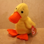 Quackers (with wings) 4th Gen Swing Tag, 4th Gen Tush Tag, 1993©, PVC