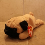 Pugsly, Pug, 5th Generation, Swing Tag, 6th Generation, Tush Tag, Type 1, 1996 ©