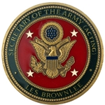 Secretary of the Army, Les Brownlee (Acting)