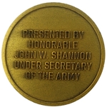 Under Secretary of the Army, John W. Shannon