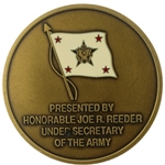 Under Secretary of the Army, Joe R. Reeder