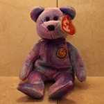 Clubby IV, Bear, Gold, 9th Gen Swing Tag, 10th Gen Tush Tag, 2001 ©, PE