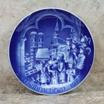 Bareuther Weihnachten Christmas Plate 1972