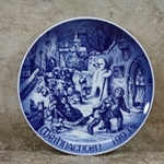 Bareuther Weihnachten Christmas Plate 1993