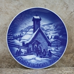 Bareuther Weihnachten Christmas Plate 1976