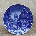 Bareuther Weihnachten Christmas Plate 1982