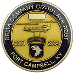 Delta Company, C/7th Battalion, 101st Aviation Regiment, (▲), Type 1