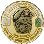 101st Airborne Division (Air Assault),  801st Brigade Support Battalion, "BullDawgs"(♠), Bravo Company