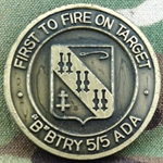 5th Air Defense Artillery Regiment, Bravo Battery, 5th Battalion, 2nd Infantry Division