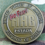 43rd Air Defense Artillery Regiment, HHB, 1st Battalion, Hellfire