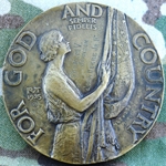 American Legion, For God and Country, School Award, 1925