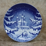 Bareuther Weihnachten Christmas Plate 1968