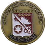 101st Airborne Division (Air Assault), 426th Forward Support Battalion “Taskmasters” (♣)