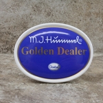 M.I. Hummel Aufsteller Plaque Golden Dealer Tmk 6, Type 1