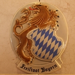 Goebel Plaque Free State Bayern Tmk 6, Type 1