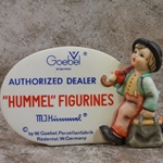 M.I. Hummel 187 M.I. Hummel Plaque, In English 1976, Tmk 5, Authorized Dealer, Type 1