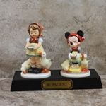 M.I. Hummel 197 2/0 Be Patient Tmk 7, Disney Figurine, 1994, Type 1