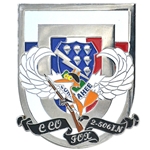 Fox Company, 2nd Battalion, 506th Infantry Regiment "White Currahee"(♠), 2 9/16" X 2 15/16"