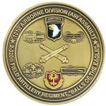 101st Airborne Division (Air Assault), 320th Field Artillery Regiment, "Balls of the Eagle" (♣), 2nd Battalion