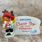 Goebel Figurine, Charlot Byj Red Head Series, BYJ 47 Little Miss Co, Tmk 5, Type 1