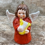 Goebel Figurine, 1978 Angel Bell Annual Christmas Tree Ornament, Tmk 5, Type 1