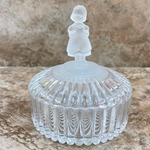 Avon 1993 Hummel 24% Lead Crystal Trinket Box