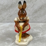 Goebel Figurines, Bavarian Bunnies, Golfing Girl, Tmk 6, Type 1