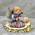 M.I. Hummel 24/I Lullaby, Candleholder Tmk 8, 70th Anniversary, 0443 of 1,935, Type 1