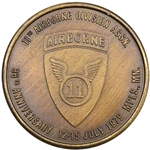 11th Airborne Division Association, 36th Anniversary, Bronze