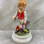 Goebel Figurine, Blumenkinder, Lore 11-274-20, BIRTHDAY MORNING", Tmk 5