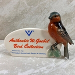 Goebel Figurines, W. Goebel Bird Collection, WZ 5, Plaque, Tmk 4, Type 1