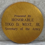 16th Secretary of the Army, Togo D. West Jr., Honorable Togo D. West Jr.