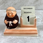 Goebel Figurine, Friar Tuck KF 55 Tmk 3, Perpetual Calendar, Type 4