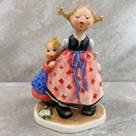 Goebel Figurine, Hahn 507 Two Girls Tmk 4