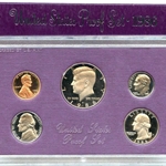 1986, U.S. Proof Set