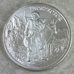 One Ounce Prospector, .999 Fine Silver Coin