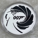 2022 Tuvalu 007, One Ounce, .999 Fine