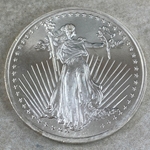 One Ounce Silver Town, .999 Fine Silver Coin