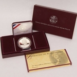 1993-S Thomas Jefferson 250th Anniversary Commemorative Proof Silver Dollar