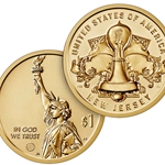 American Innovation 2019 $1 Reverse Proof Coin - New Jersey