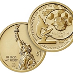 American Innovation 2019 $1 Reverse Proof Coin - Pennsylvania