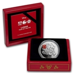2019 Niue Disney Lunar Year of the Pig 1oz Silver Proof Coin ~ Mickey Mouse Wanted Sold $109.99