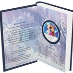 2016 Niue Disney Frozen ELSA & ANNA 1oz .999 colorized silver proof coin Wanted Sold $170.00