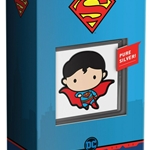 2021 Niue DC Comics SUPERMAN Flying Chibi 1oz Silver Proof Coin Wanted Sold $87.00