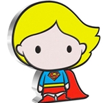 2021 Niue DC Comics SUPER GIRL CHIBI 1oz Colorized Silver Coin