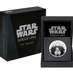 2017 Niue Star Wars Rogue One The Empire 1oz Colorized Silver Proof Coin  Wanted Sold $240.00